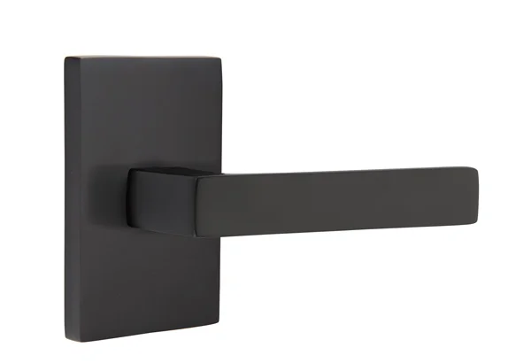 EMTEK | Dumont Lever, Modern Rectangular Rosette | FLAT BLACK.jpg
