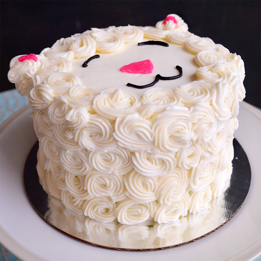silly little lamb cake 