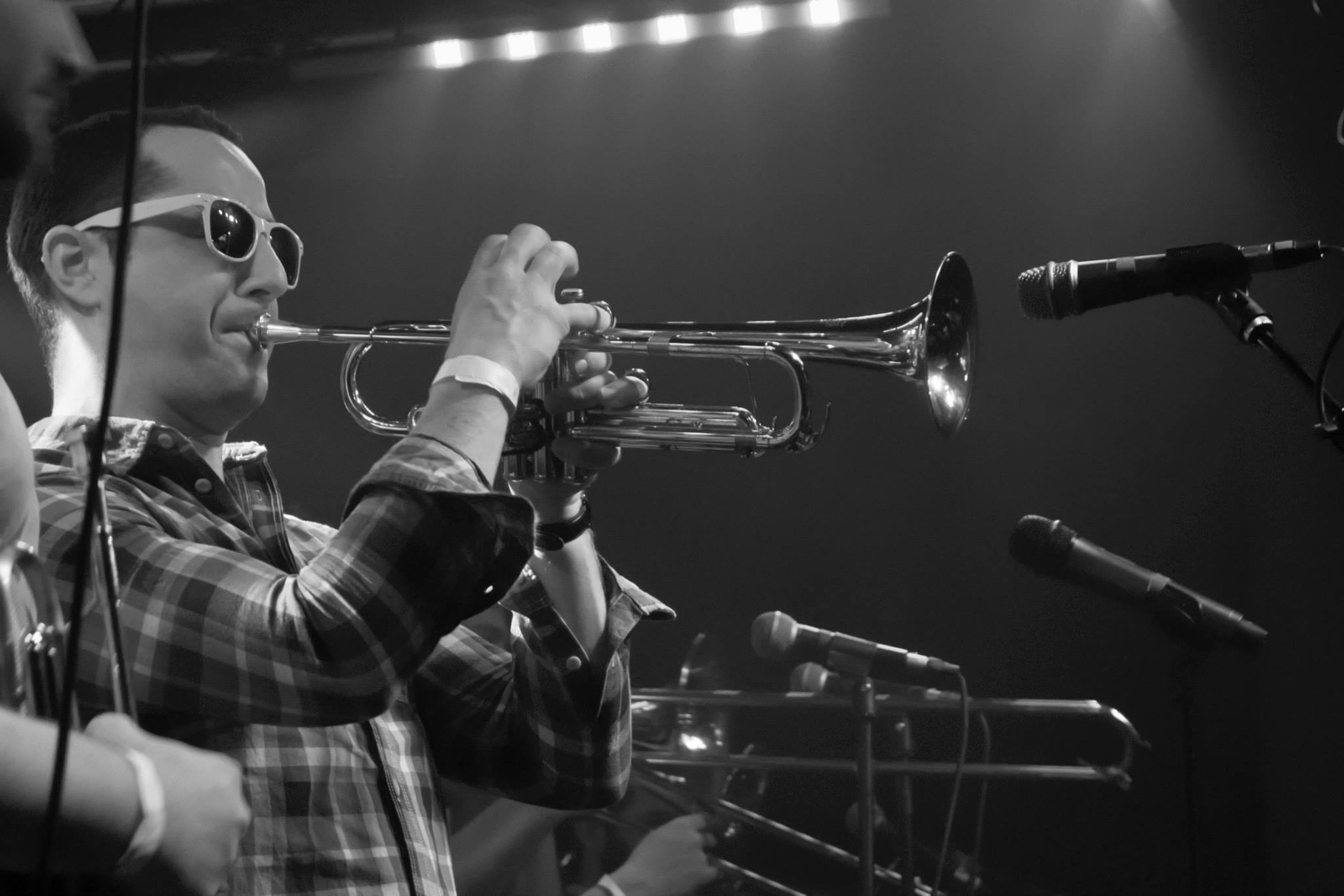 Trumpeting Taylor in black and white