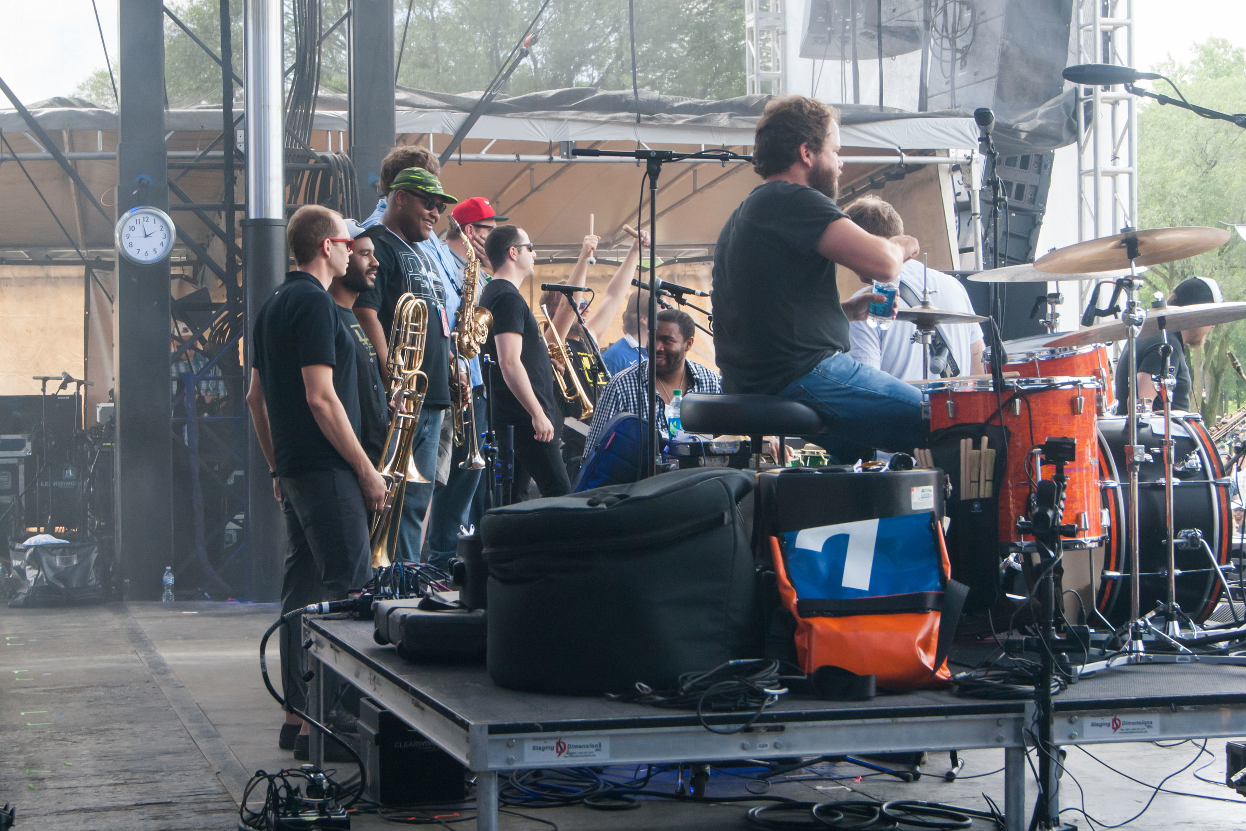 Fraternizing with another band