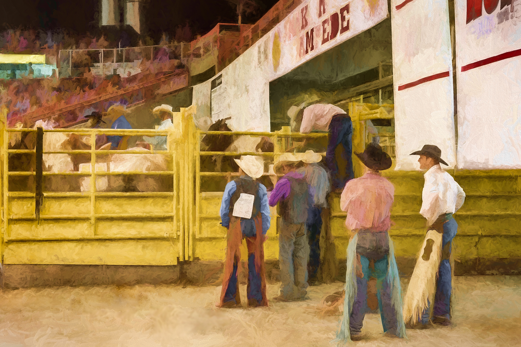 © 2016 Lawrence Manning, 5885 Rodeo study #2