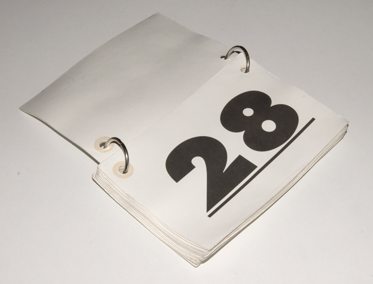 © Louise Levergneux, booklet of numbers