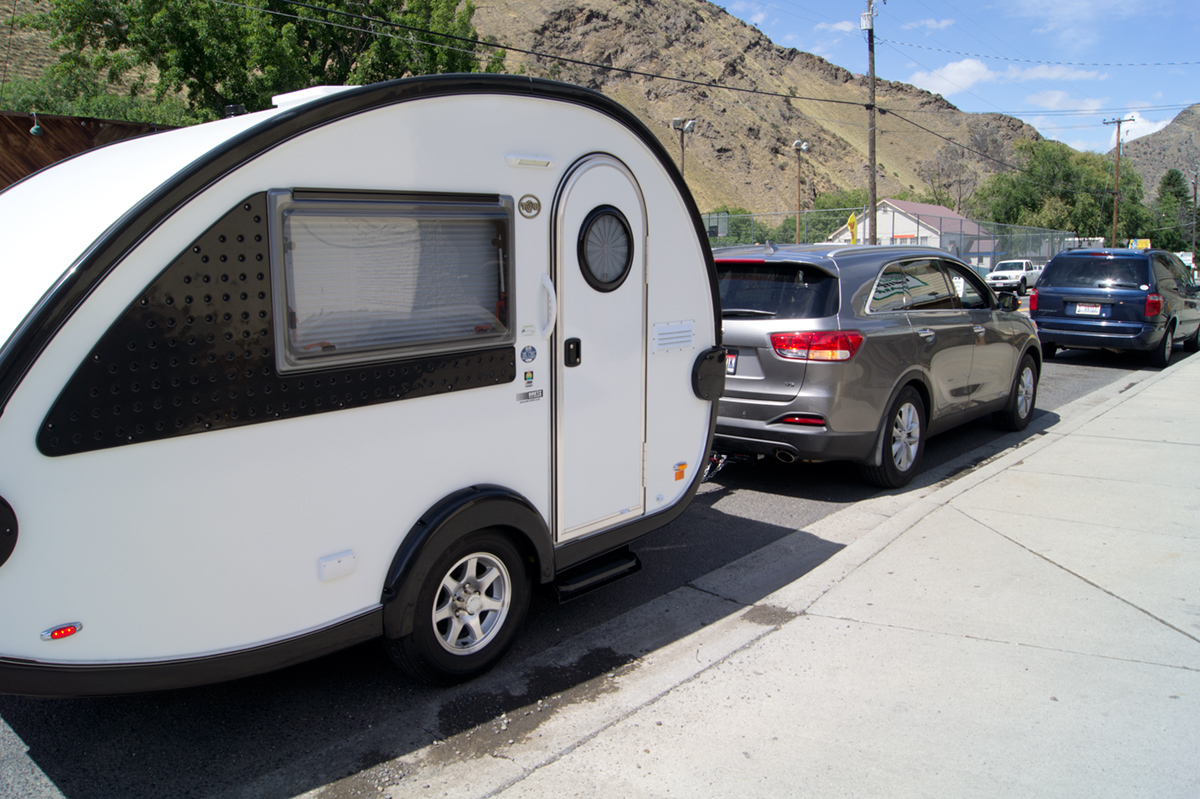 © 2016 Louise Levergneux, in Coeur d'Alene, Idaho, travelling in our T@B Camper