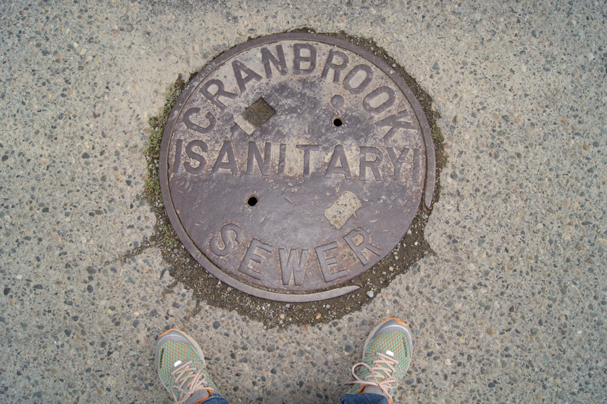 © 2016 Louise Levergneux, BC manhole cover