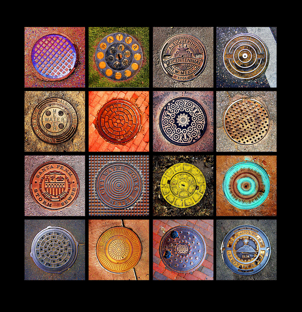© 2016 Will Karp, compositions using 16 photos of New Mexico