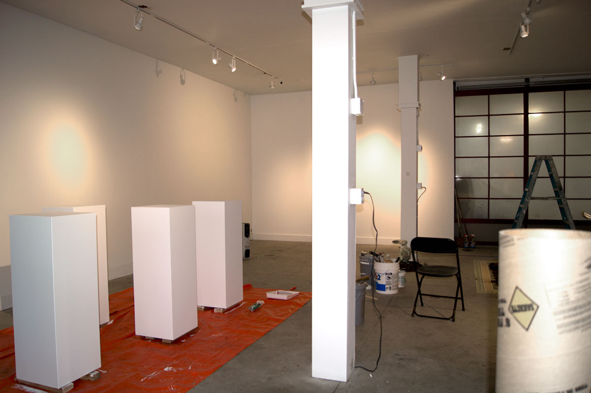 © 2017 Louise Levergneux, Ming Studios in preparation for my residency