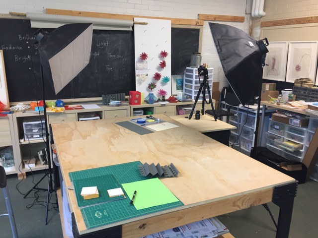 © 2017 Helen Hiebert, filming set-up
