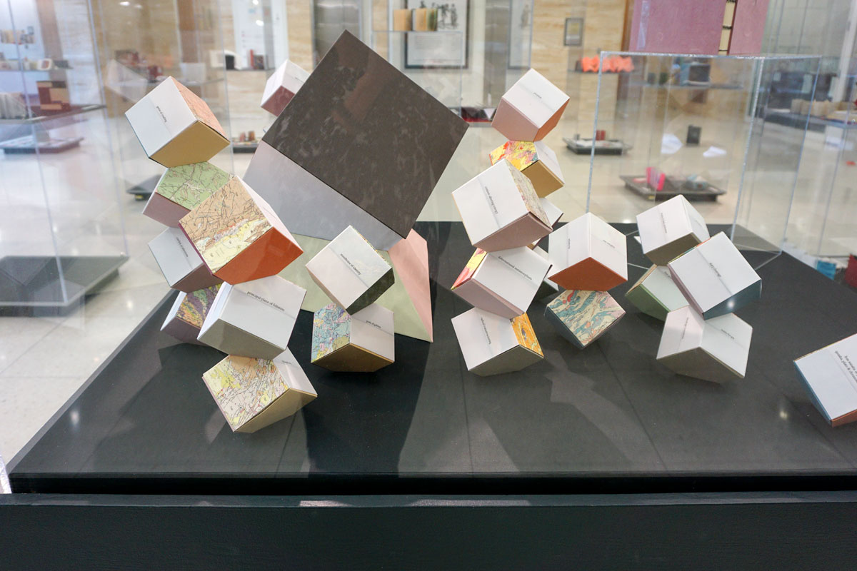 © 2018 Louise Levergneux, Box Sonata: at play with Plato, Quasha, and Chronostratigraphy by Mahala Kephart