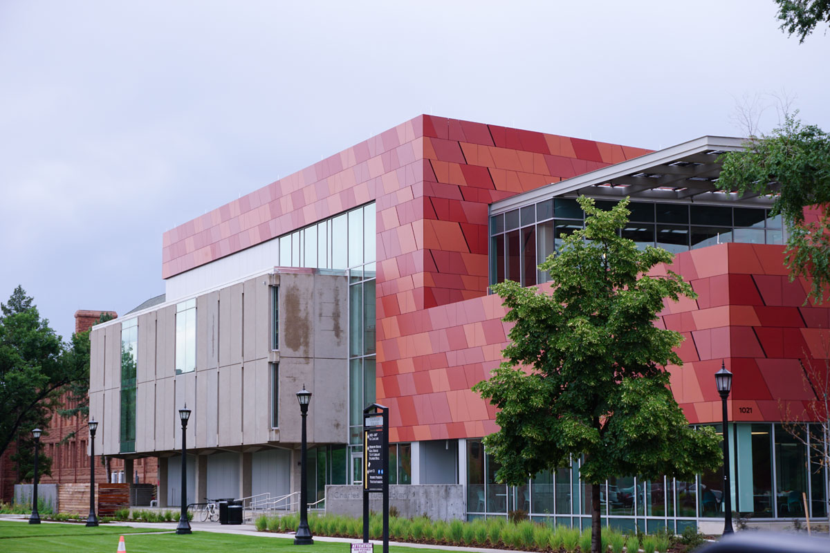 © 2018 Louise Levergneux, Tutt Library at the Colorado College in Colorado Springs