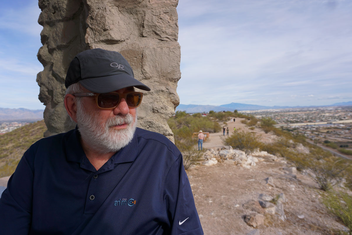 © 2018 Louise Levergneux. Sentinel Peak Park, Tucson, Arizona. / Le parc Sentinel Peak, Tucson, Arizona.