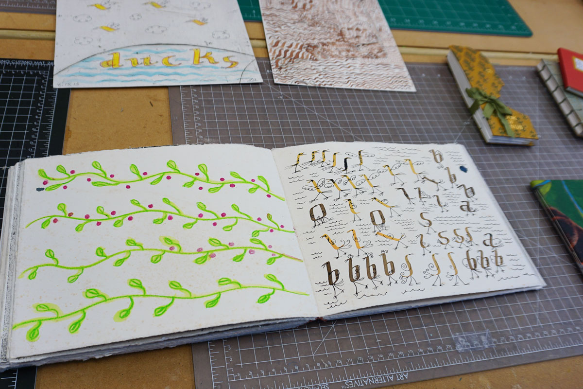© 2018 Louise Levergneux. Artists’ book by Linda Anderson.