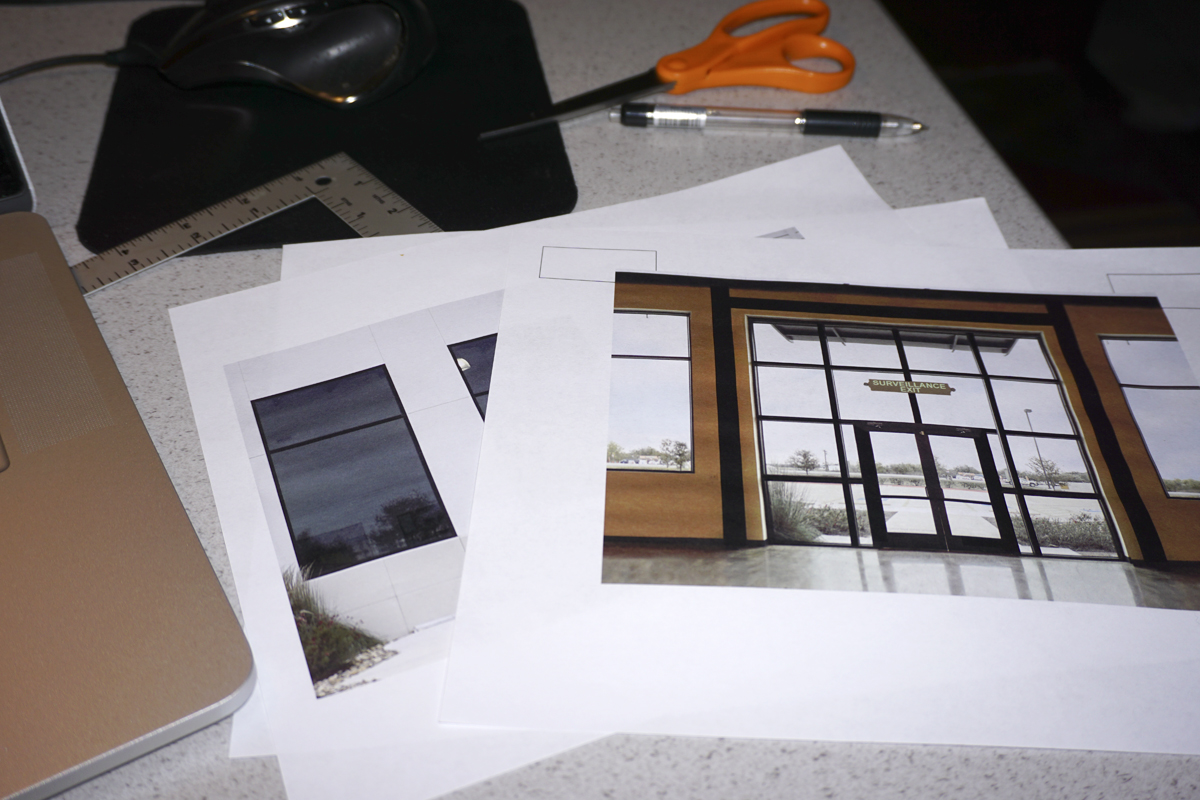 © 2019 Louise Levergneux. Prints of the cover for Surveillance.