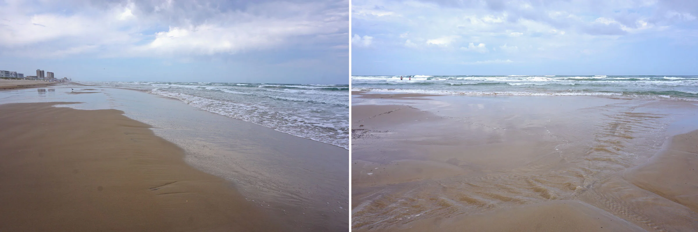 © 2019 Louise Levergneux. Bluewater Circle Beach on Padre Island. / La plage Bluewater Circle sur Padre Island.