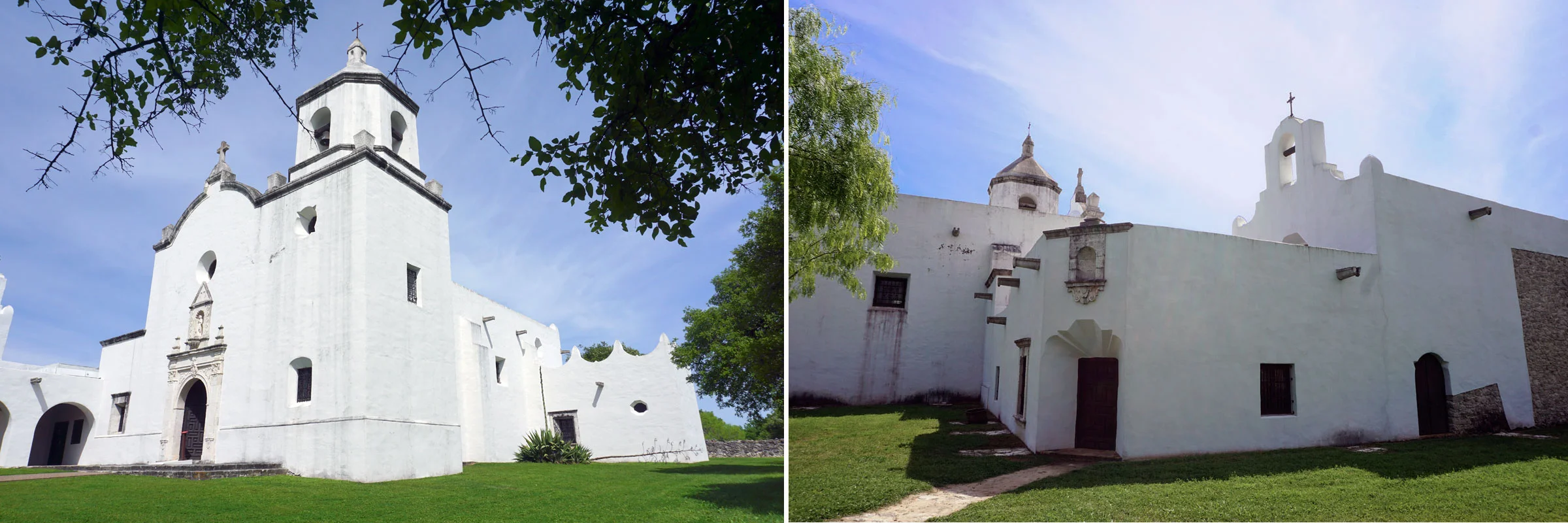 © 2019 Louise Levergneux. Our initial visit was to the Mission Nuestra Señora del Espíritu Santo de Zúñiga. A Roman Catholic mission established by Spain in 1722 to convert native Karankawa Indians to Christianity. / Notre visite initiale est à la Mission Nuestra Señora del Espíritu Santo de Zúñiga. Une mission catholique romaine créée par l'Espagne en 1722 pour convertir les Indiens Karankawa au christianisme.