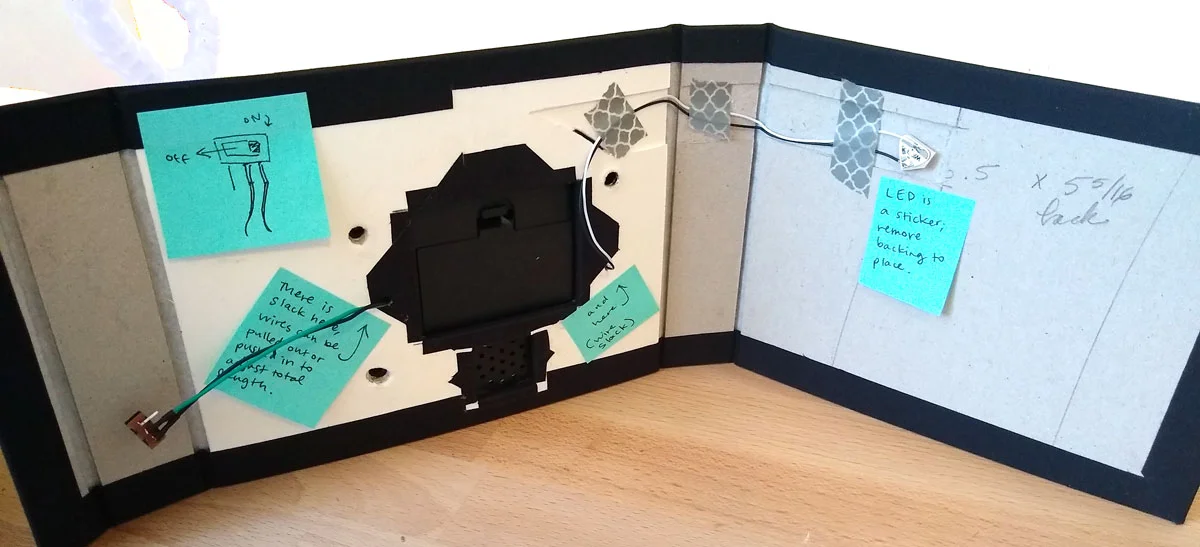 © 2019 Louise Levergneux. Natalie Freed’s finished work for Surveillance .