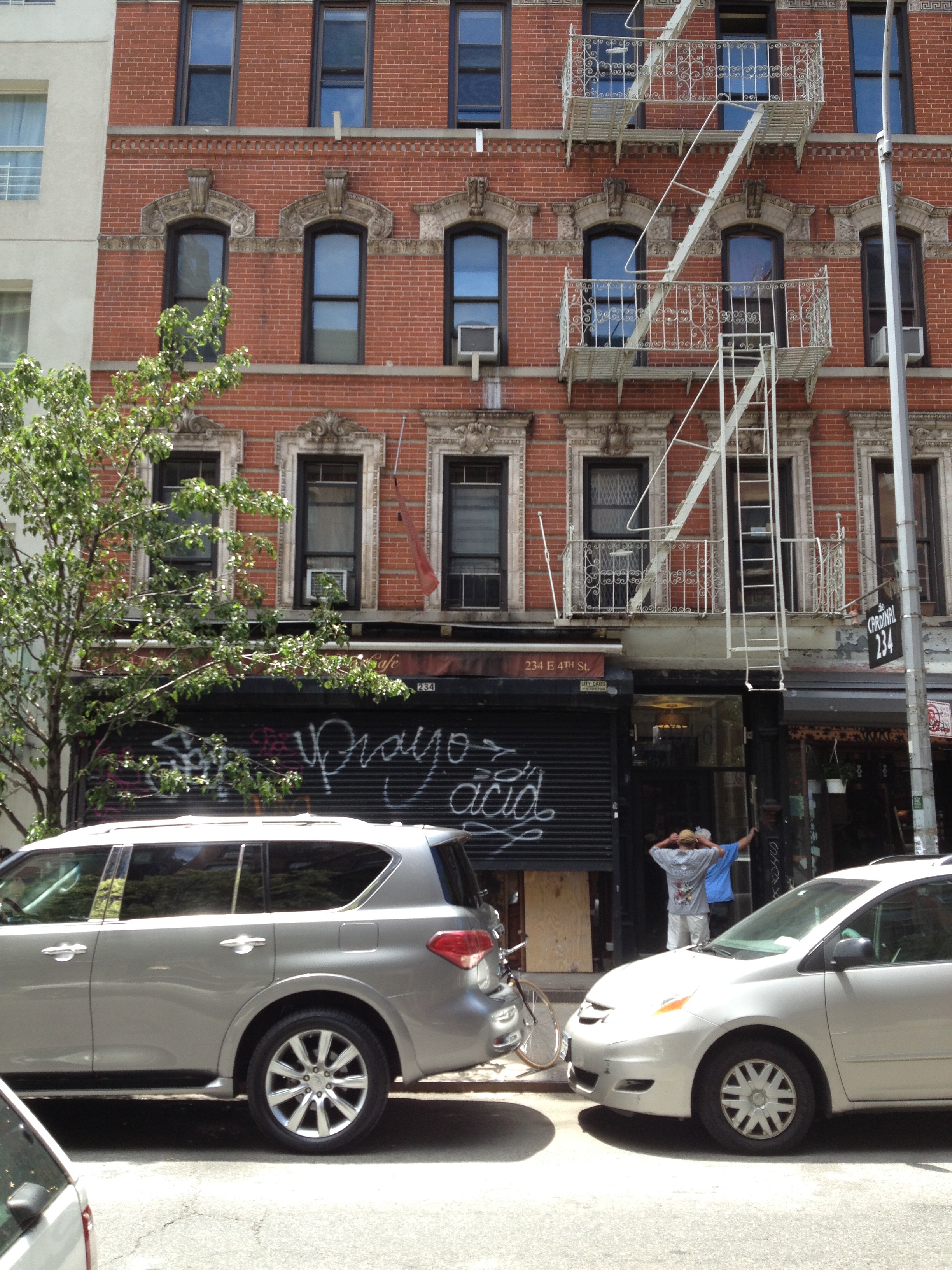 234 East 4th Street, apt 4A, was Madonna’s home in 1977