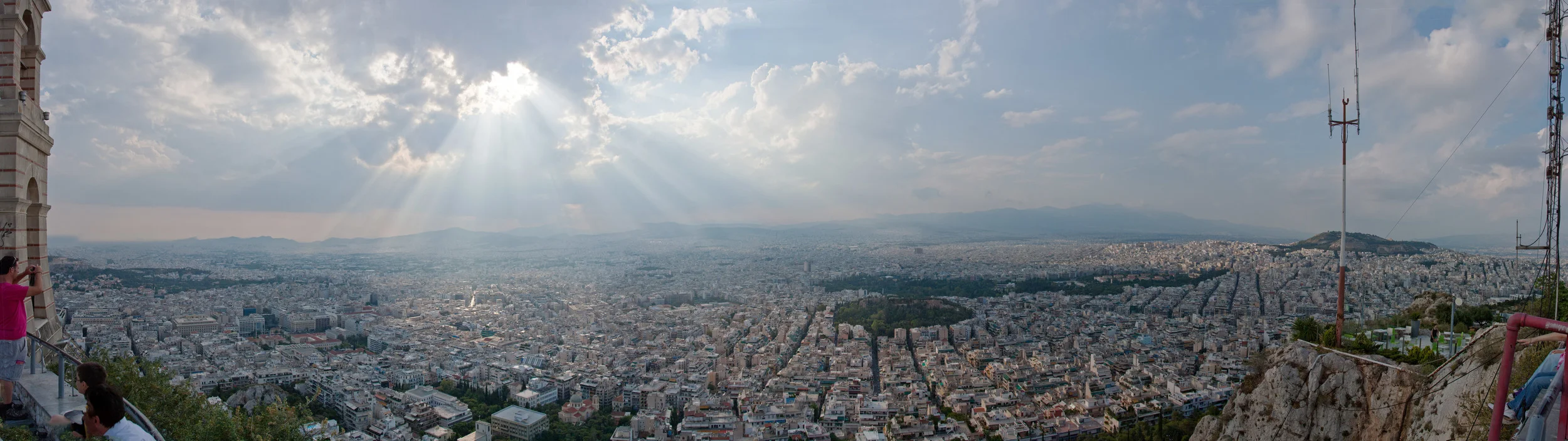 View from Lykavittos