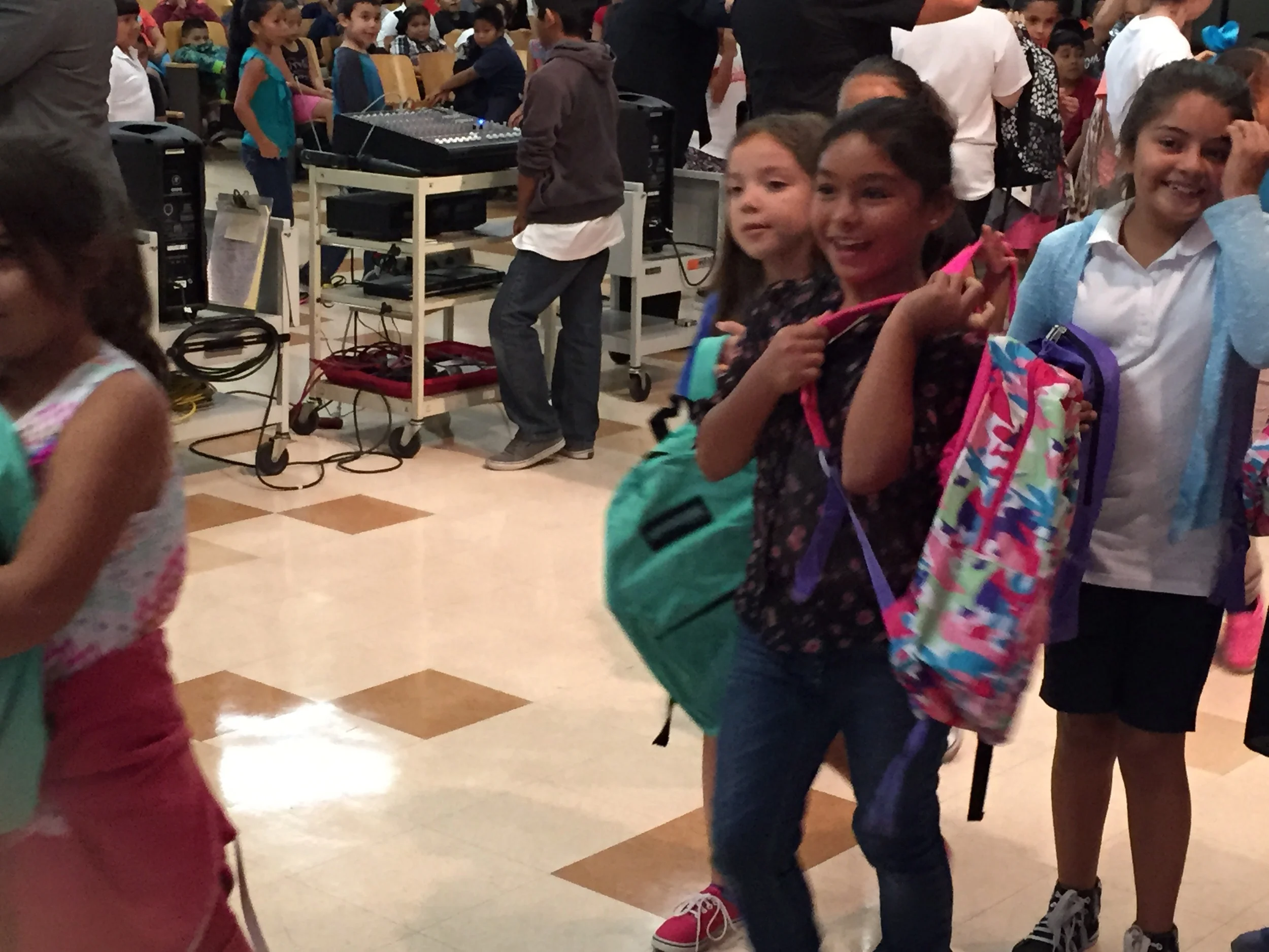 Give Back Tour 2015 - Roscoe Elementary