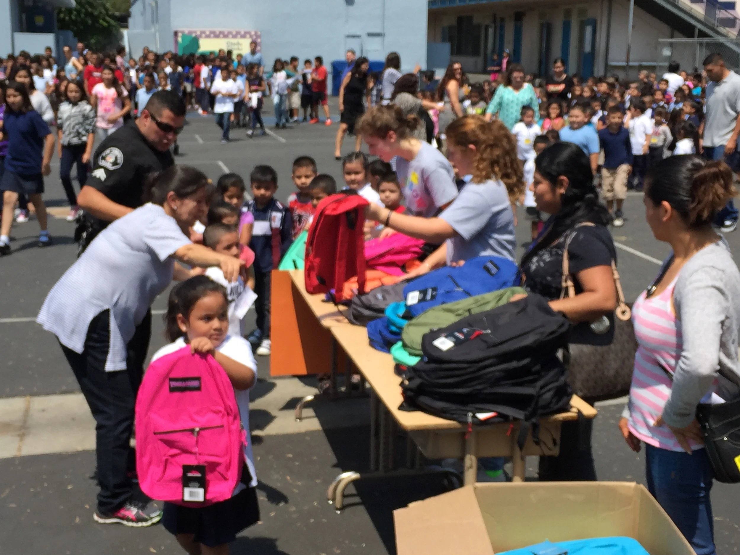 Give Back Tour 2015 - Langdon Elementary
