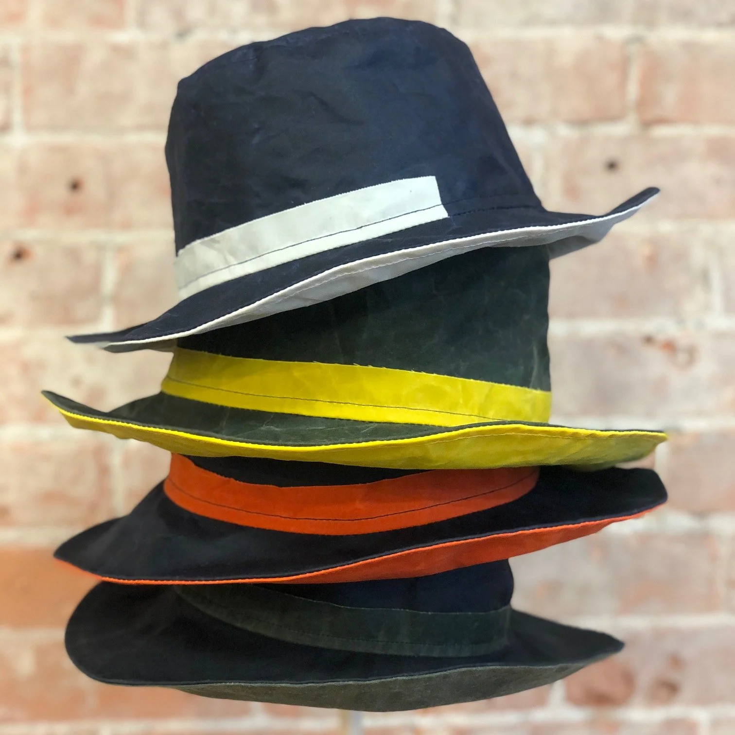 Mrotrida Nostalgic Bucket Hats for Women Men Fashion Outdoor Mag 並行輸入品 Chuva Rain or Shine Bucket Hat \u2014 Karema Deodato Millinery