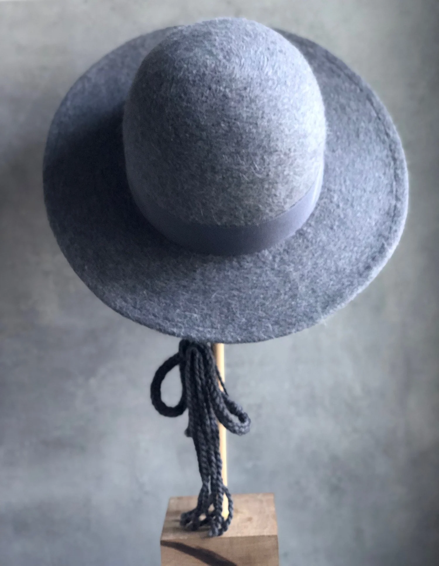 Harriet Wide Brim Hat with Ear Flaps — Karema Deodato Millinery