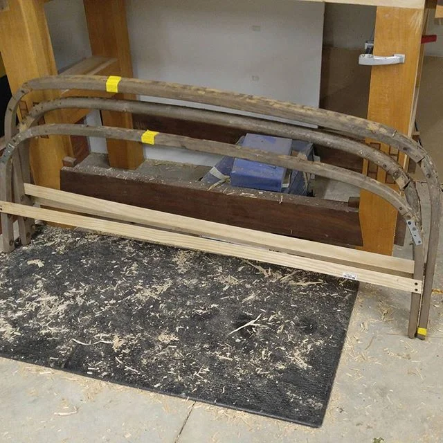 Doing some different work. I am making the roof bows for a 1939 Cadillac LaSalle. These hold up the vinyl too.
.
.
.
.
.
.
.
.
.
.
#cadillac #1939LaSalle #LaSalle #woodwork #woodworking #customwoodworking #design #furniture #classiccar #1939
