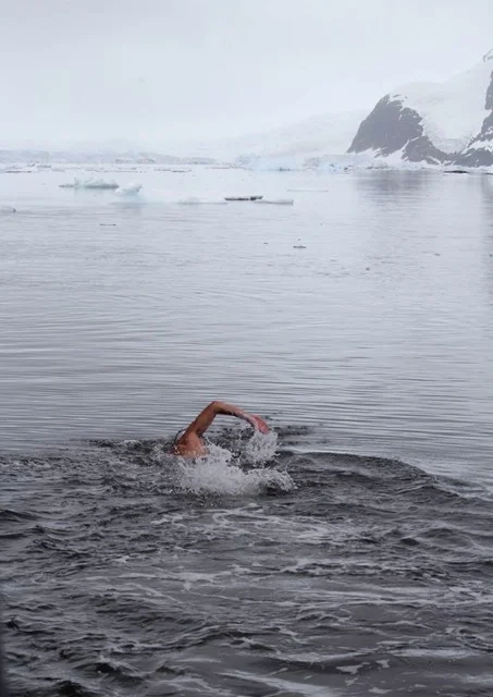 Mike Gregory - the real ice-berger!