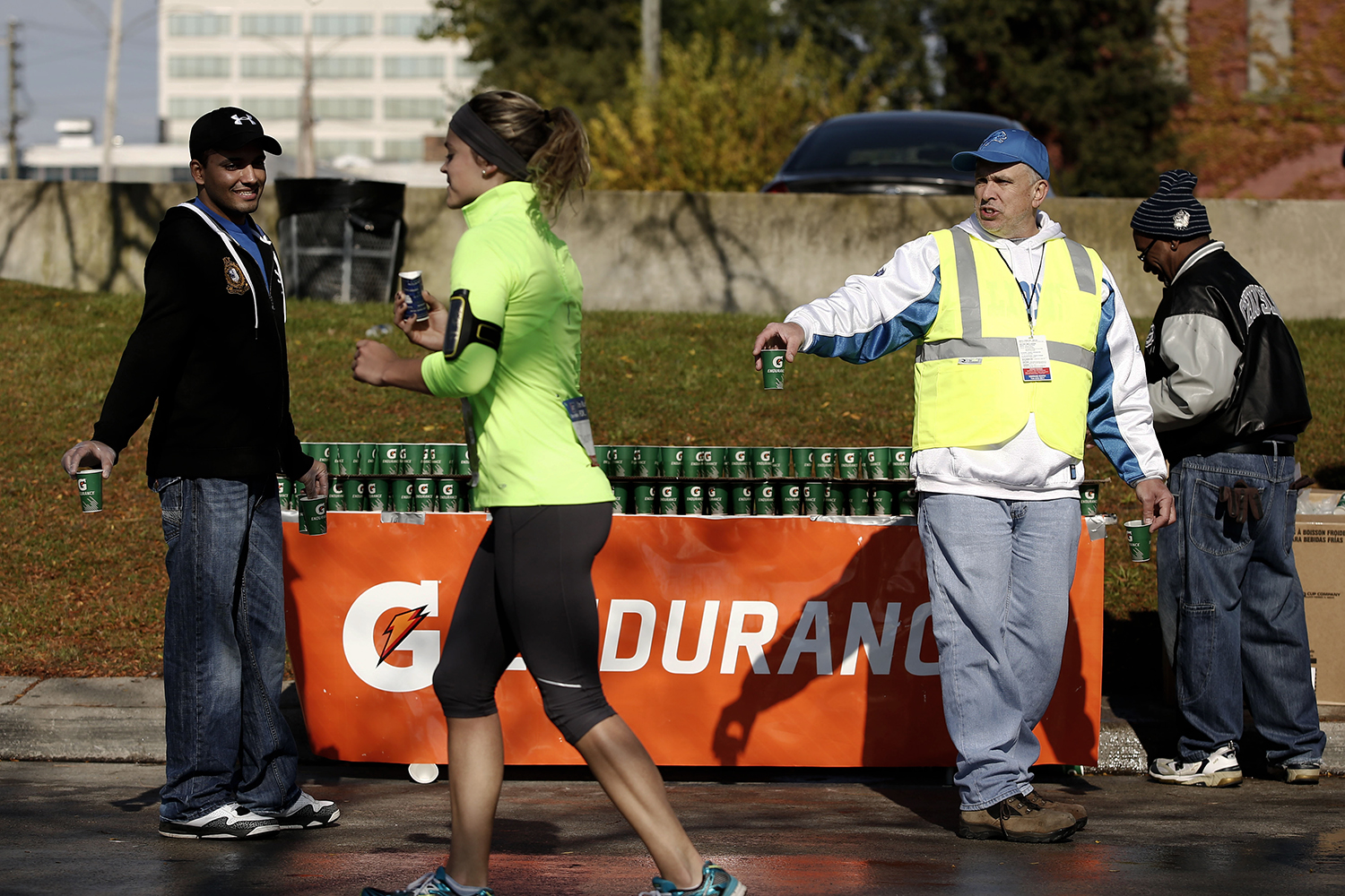 The 36th annual Detroit Free Press/Talmer Bank Marathon on Sunday, Oct. 20, 2013.