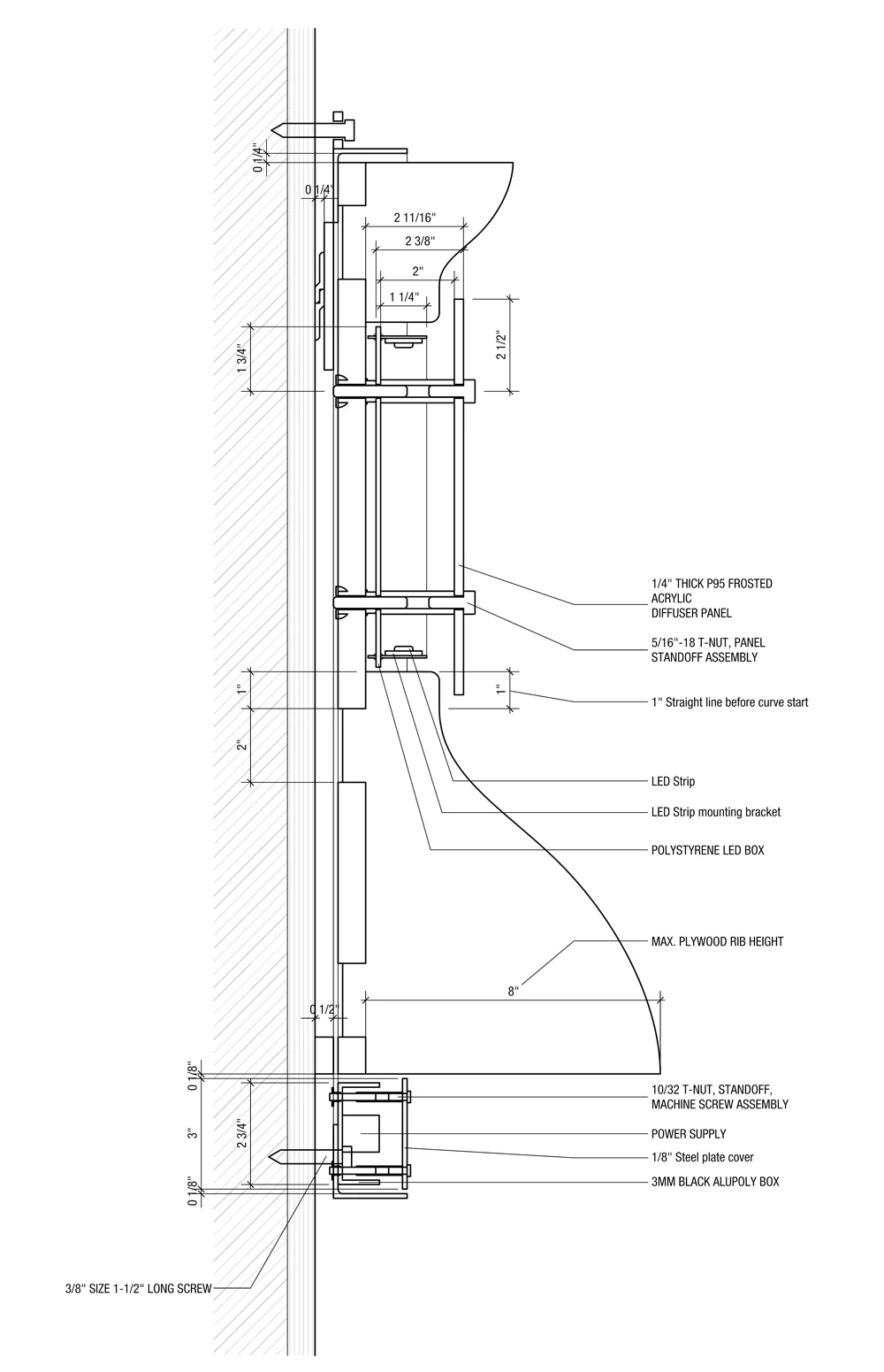 Detail Elevation: Mechanical Connections
