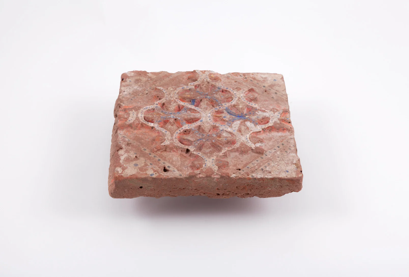 Ancient Roman Tile. photographed and color corrected for archive database and website.