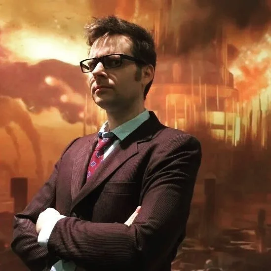 I bear a passing resemblance to David Tennant which has made this my most popular costume.