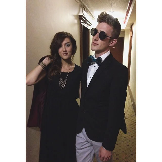 Me and my gorgeous date Whitney Justesen !