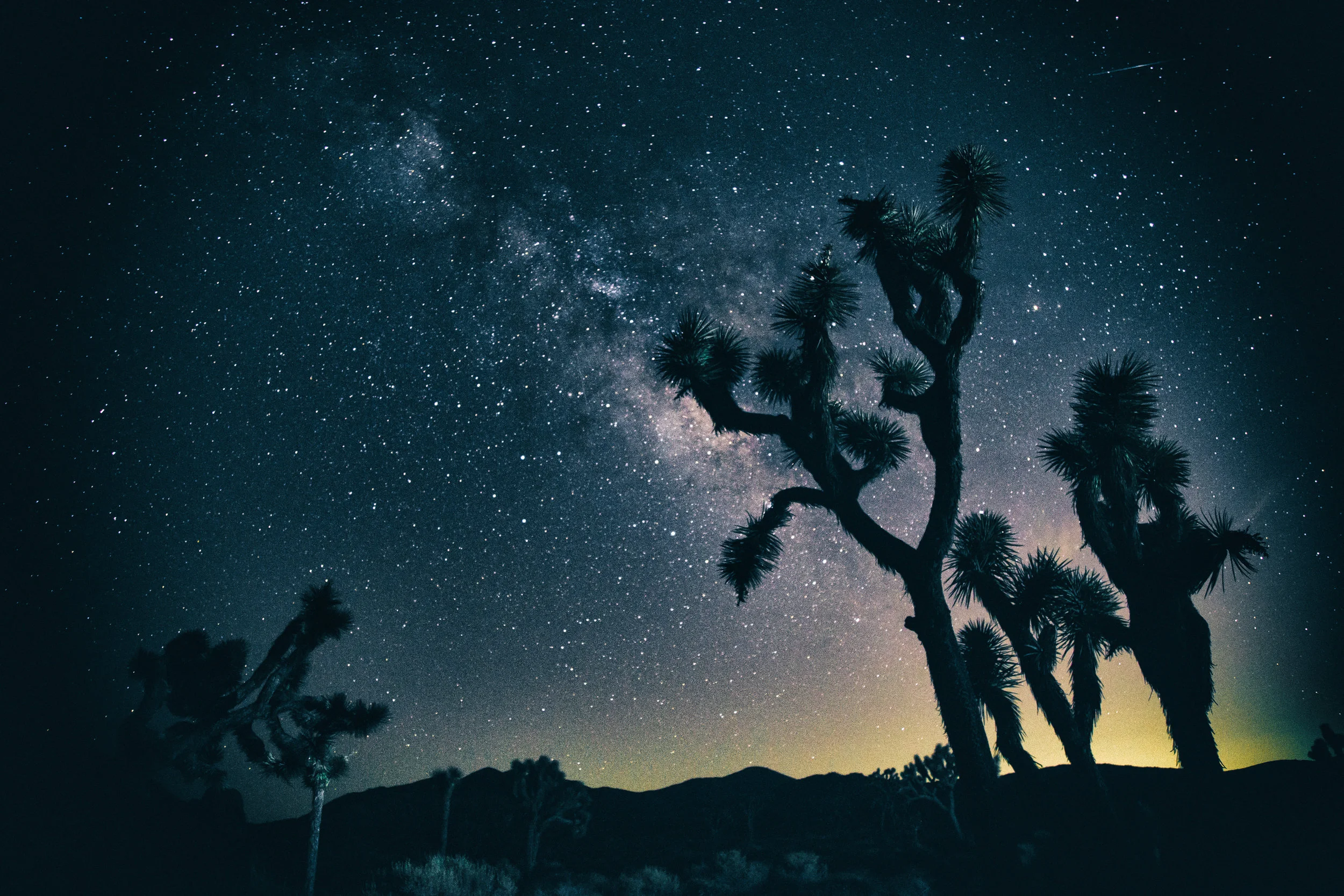 The Milky Way Galaxy from Cap Rock