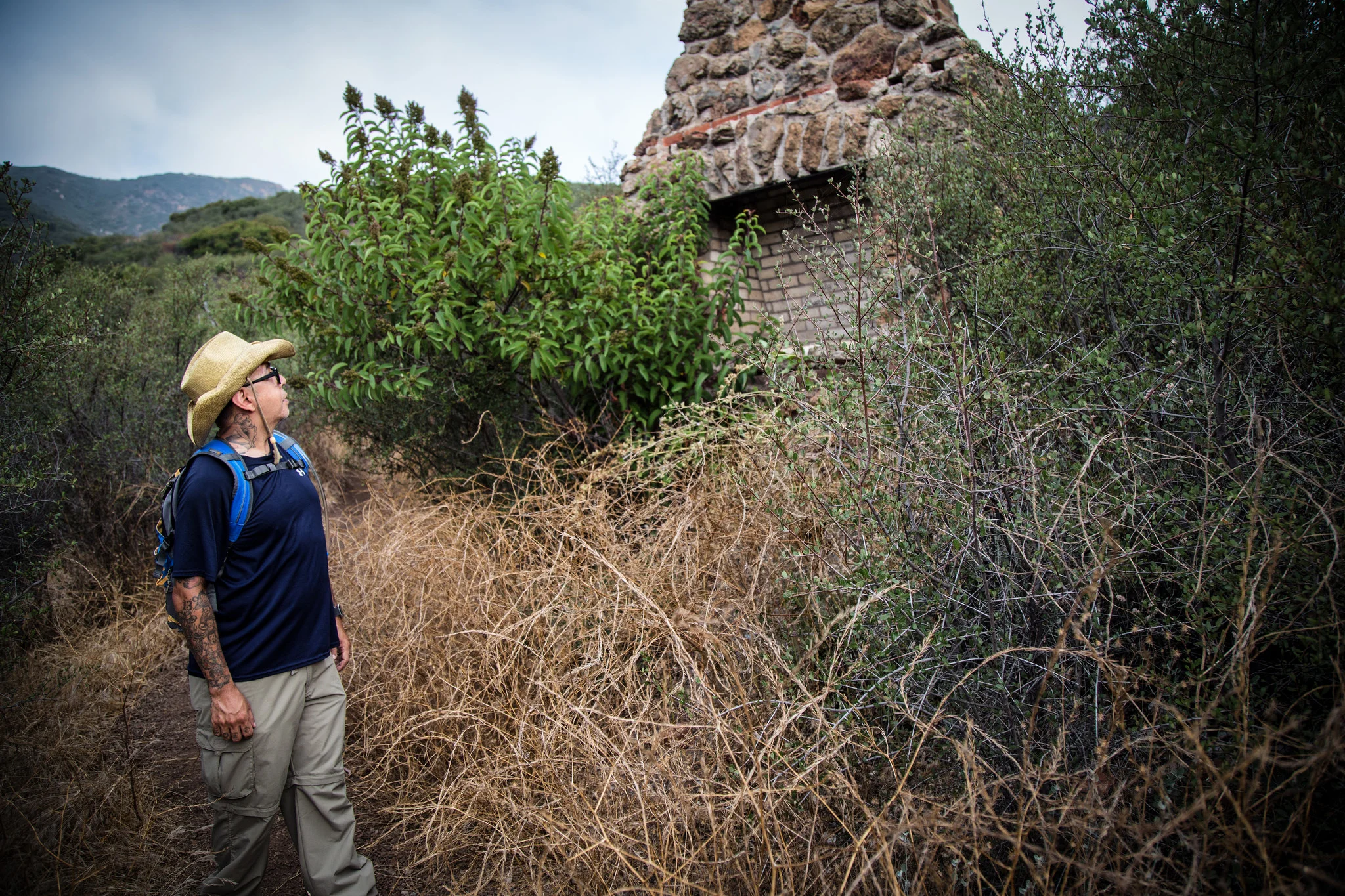 You'll also get to see some ruins on this trail of more homes that burned in the wildfires.