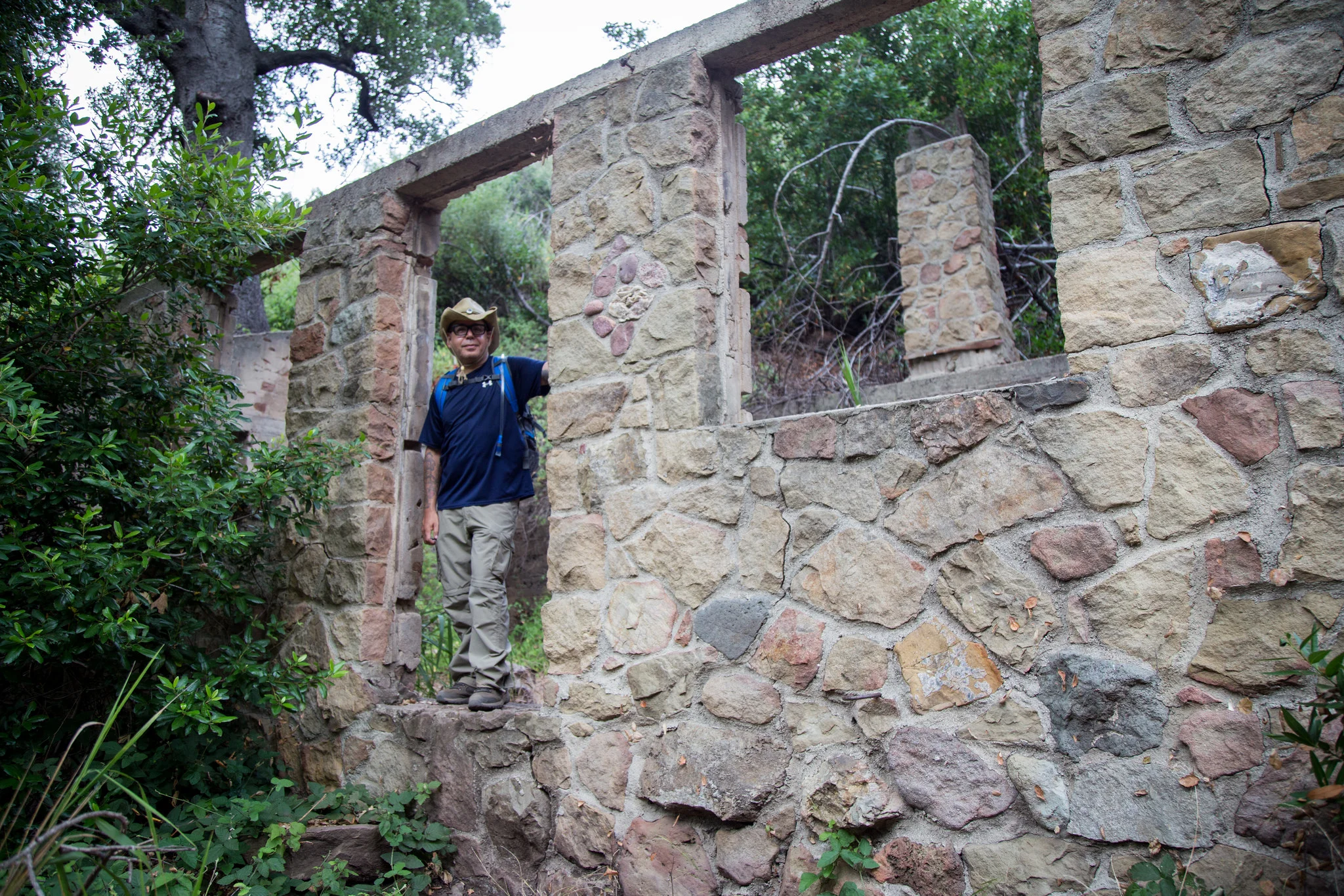 Ruins of another cabin - Sostomo Trail