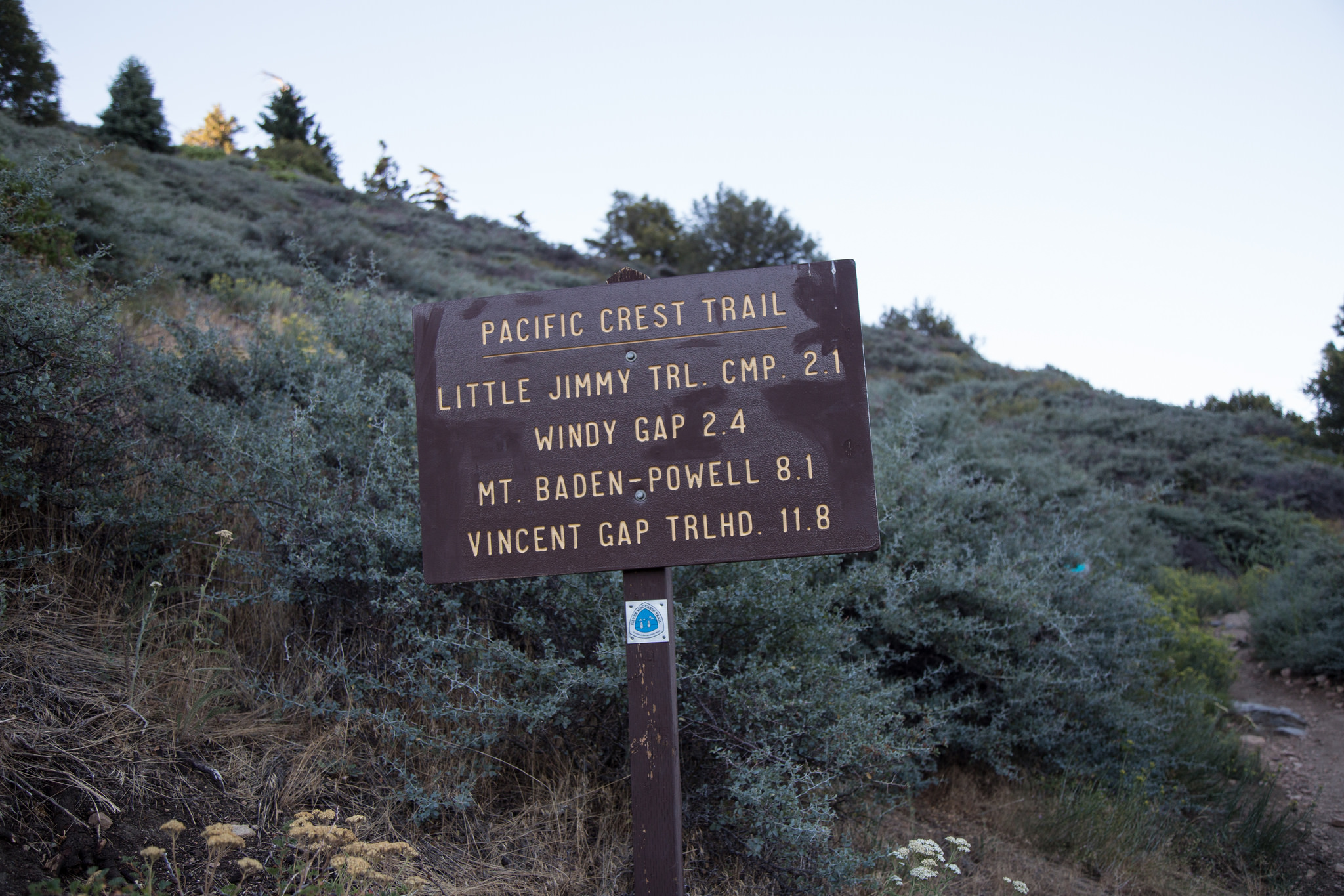 Cross Highway 2 and pick up the PCT/Silver Moccasin Trail to the Little Jimmy Campground.