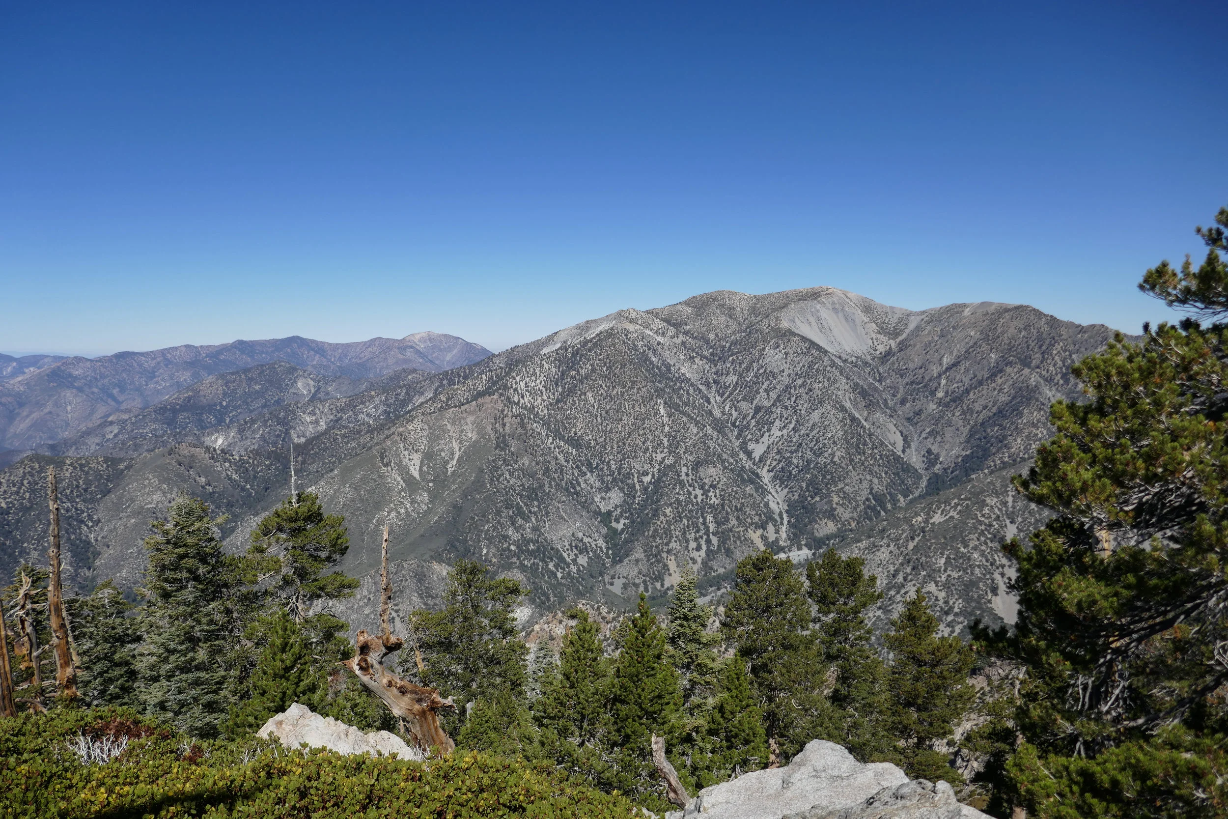 Mount San Antonio from the peak.
