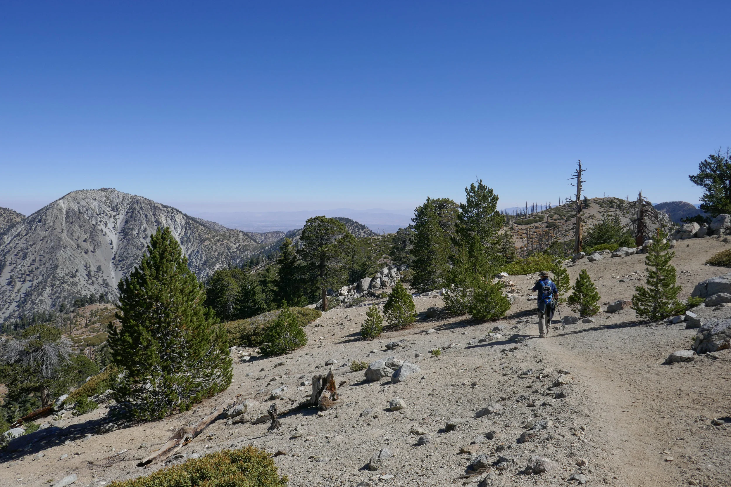 We had some lunch, enjoyed the solitude and then began our descent. 