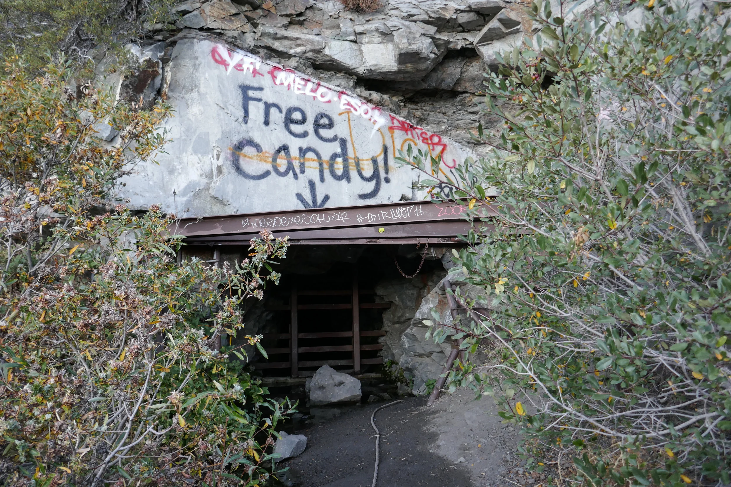 You'll eventually come upon a shaft with running water. 