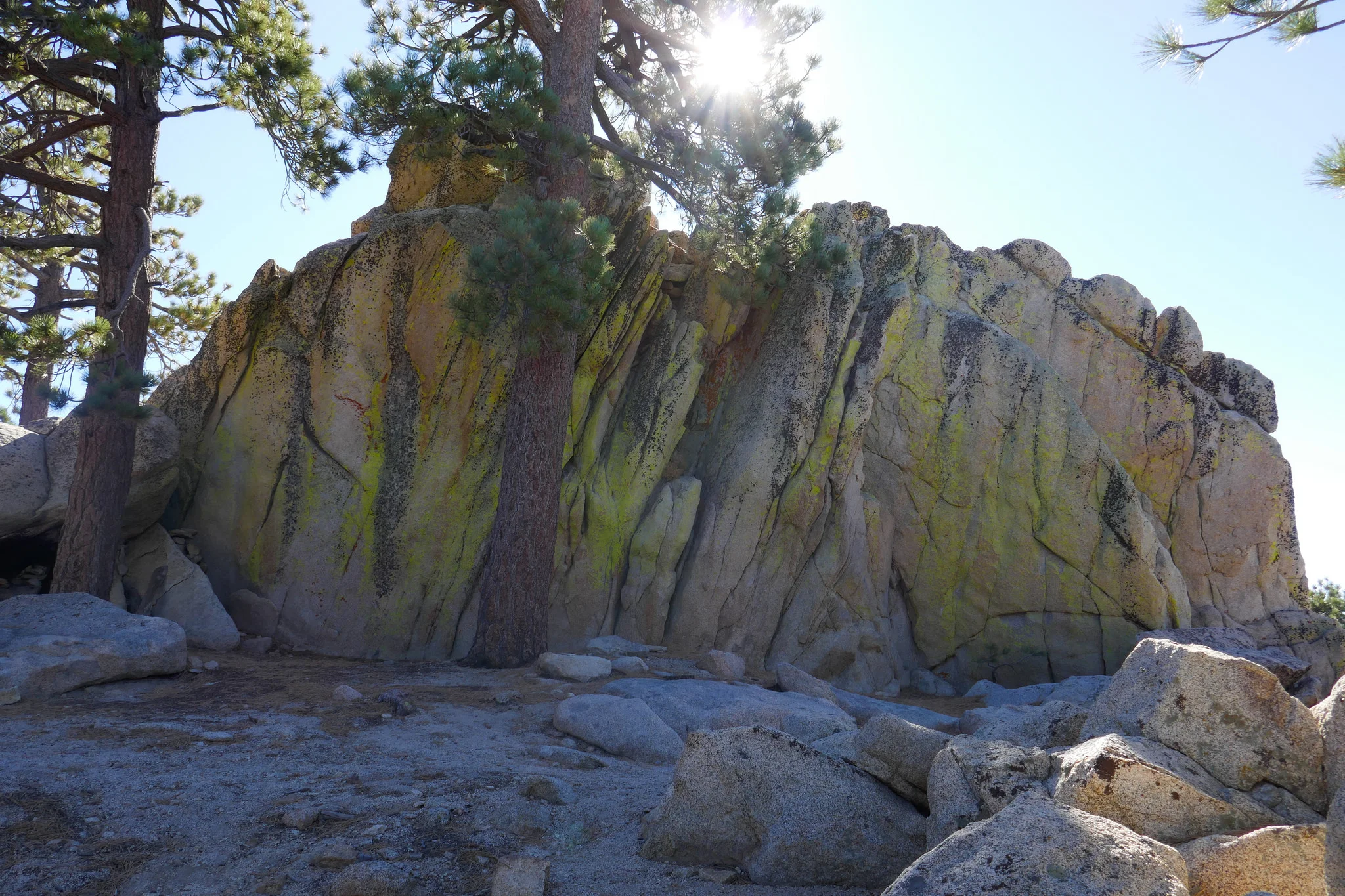 Really great looking rocks to climb and inspect.