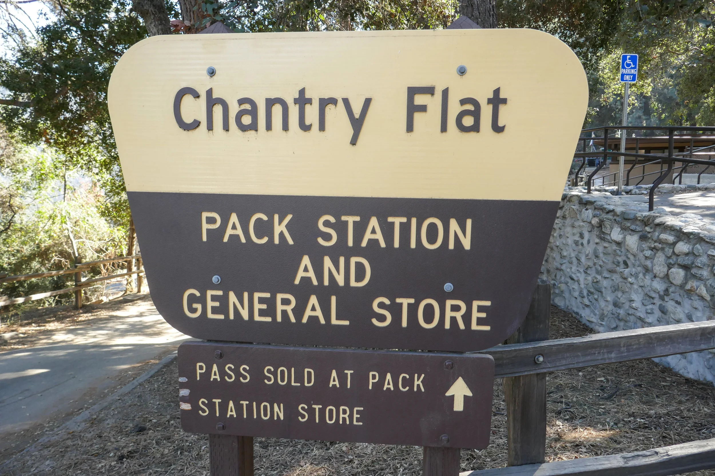 We stopped at the pack station for some ice cream, but the mules were out making a delivery to Sturtevant Camp.