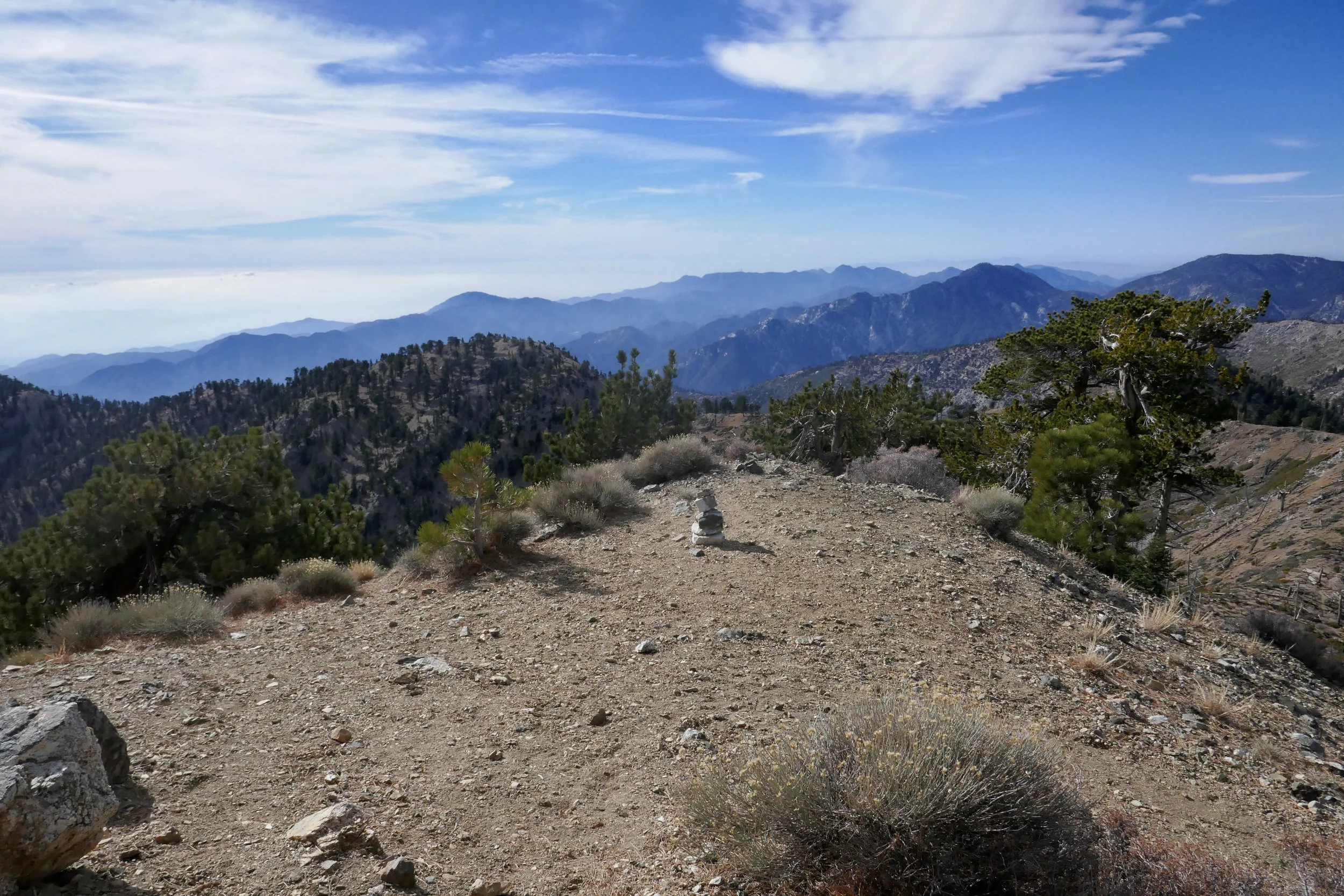 At the summit.