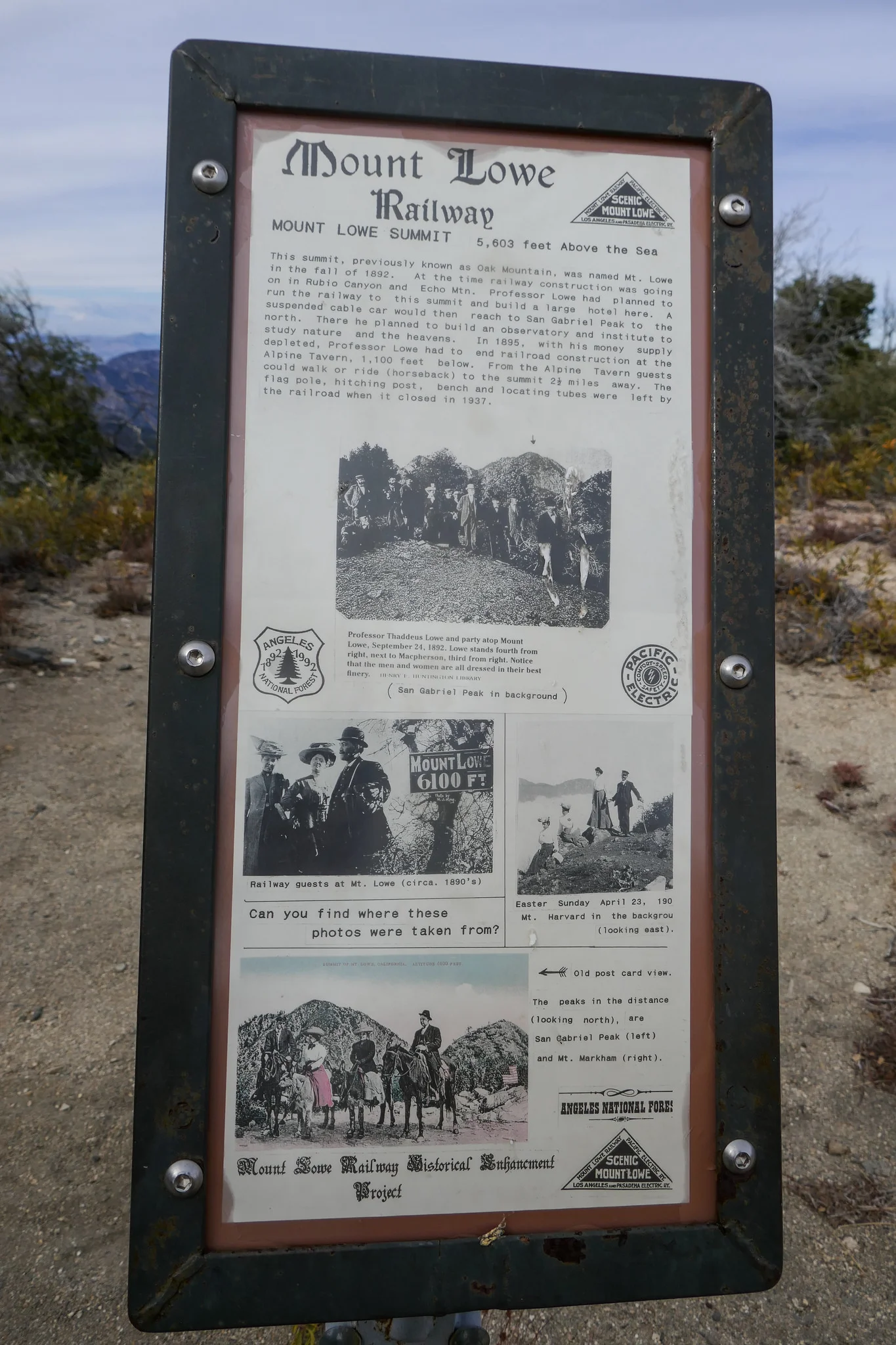 A bit of history.