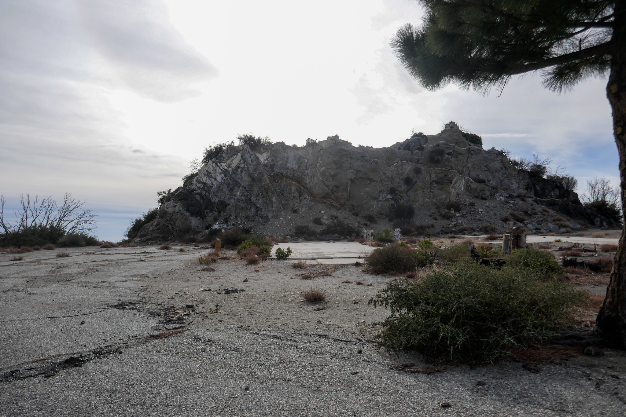 What's left of the Nike Missile Control Station.