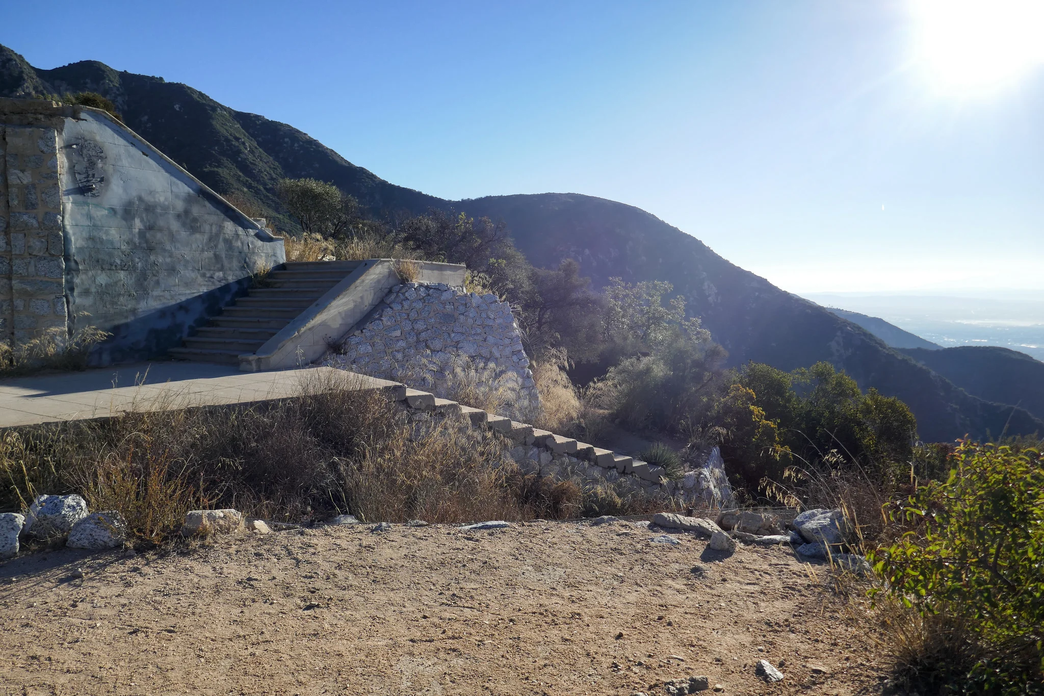 This is where the funicular would end and the guests would disembark. 