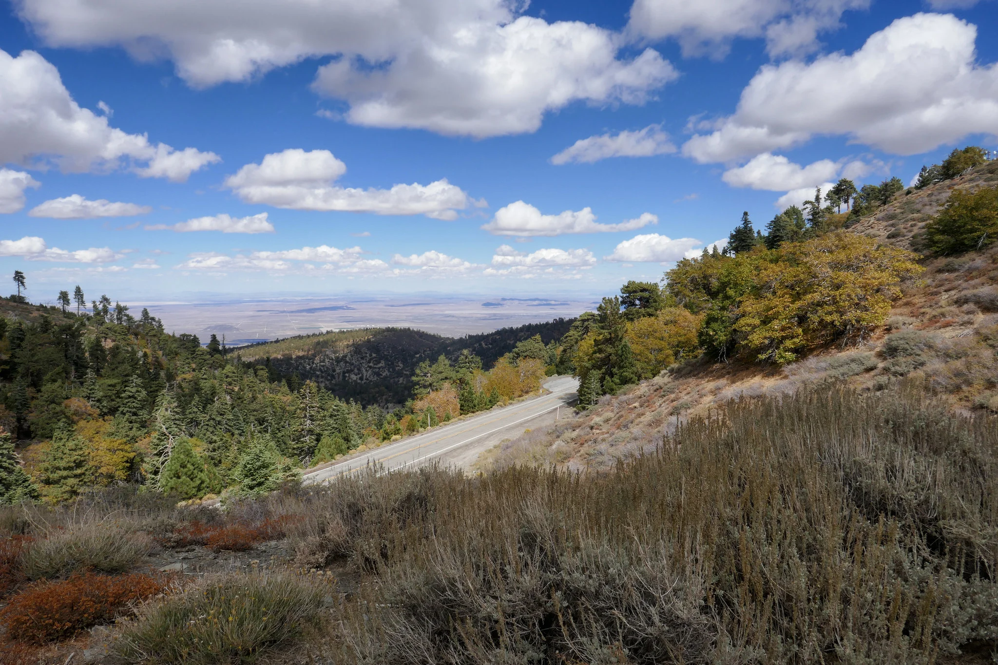 Looking towards Palmdale.