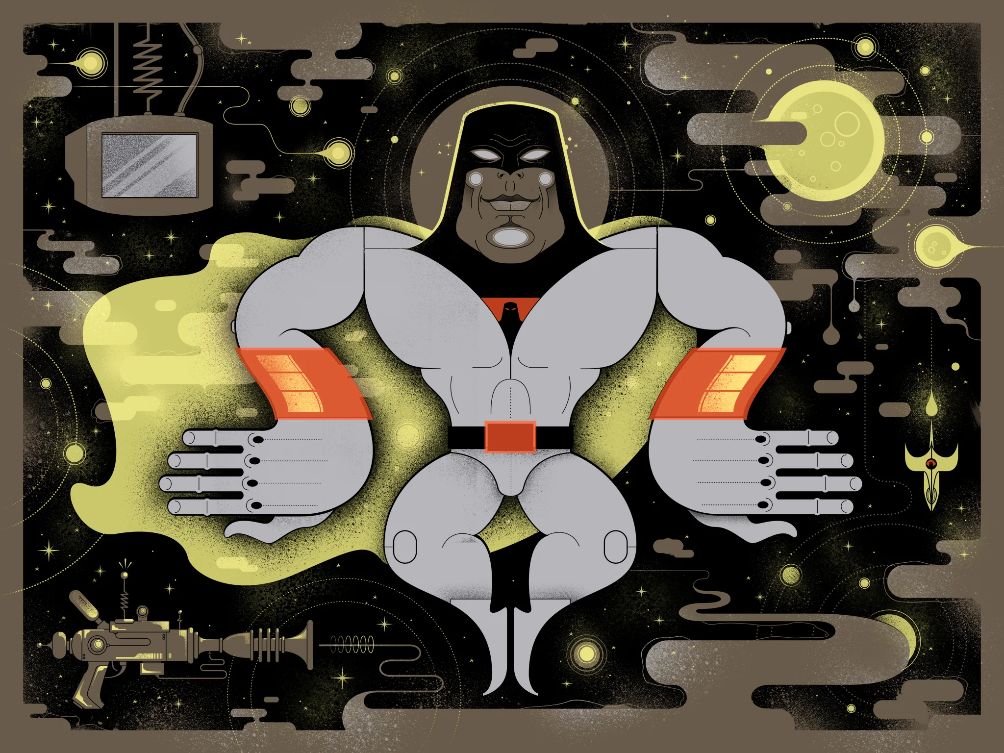 Space Ghost illustration