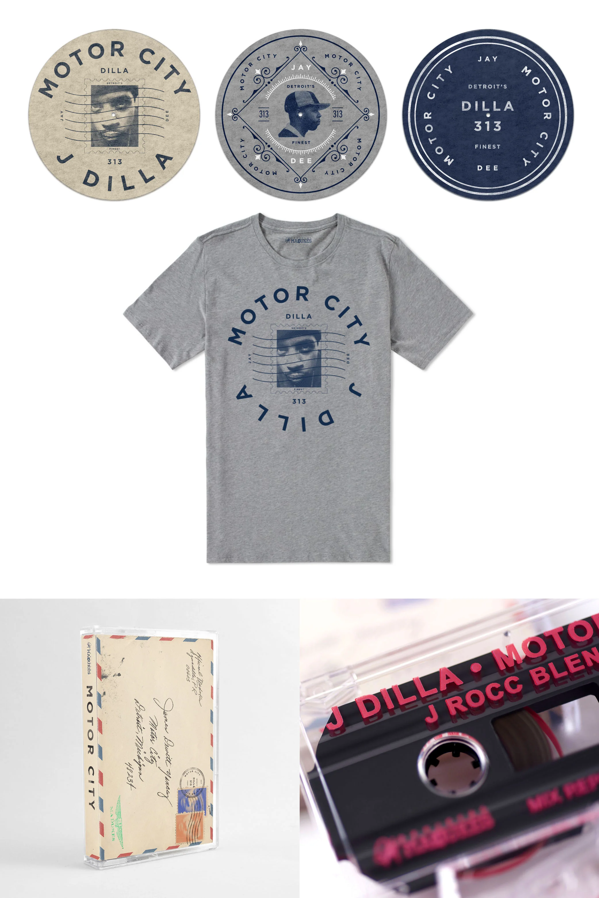 dynamic dynosaur studioJ Dilla Motor City deluxe album art