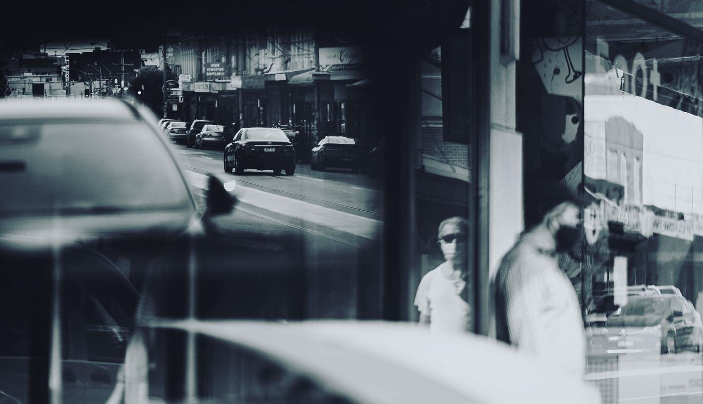 #highstreet #northcote #melbounre #monochrome #reflections