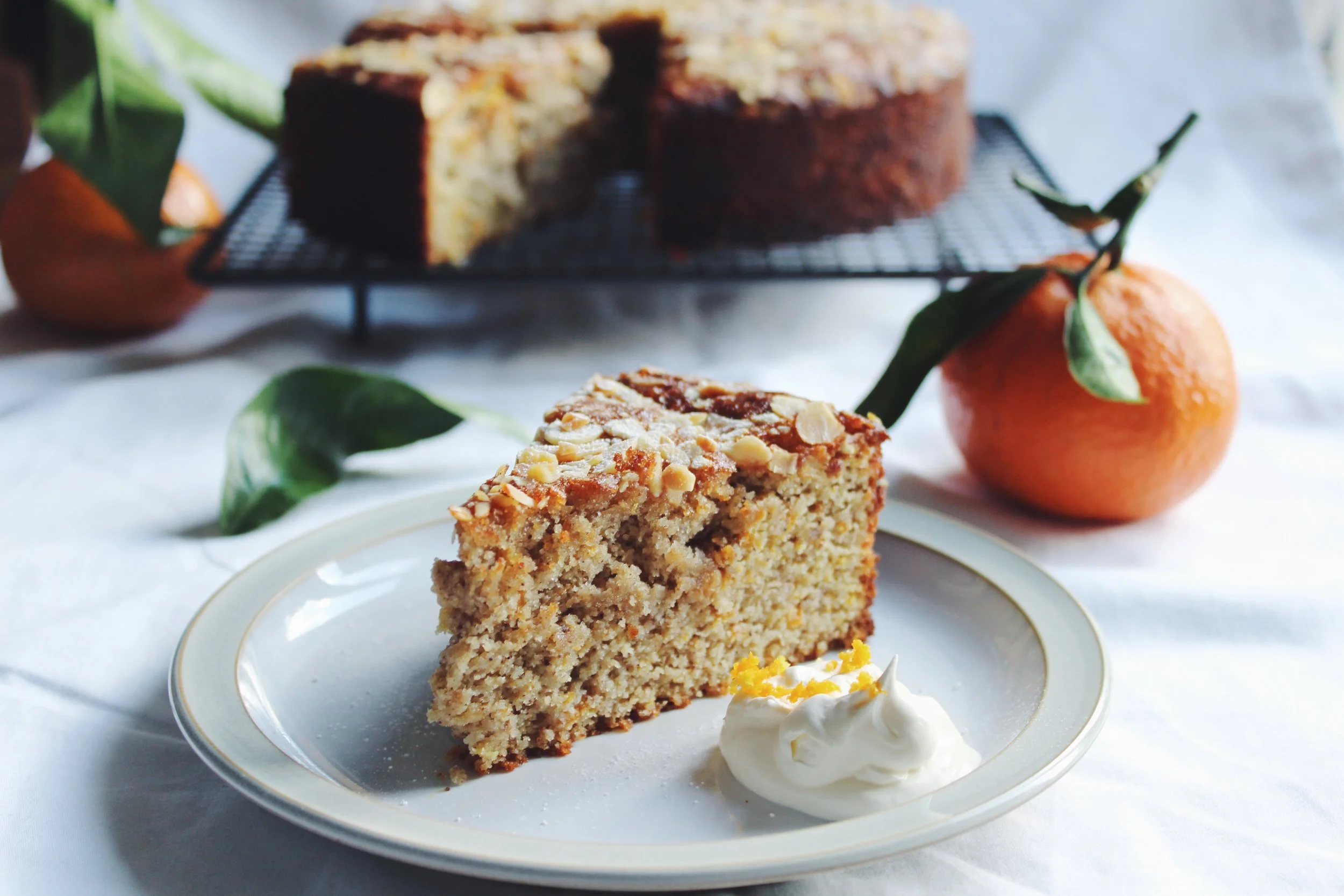 Spiced Clementine and Almond Cake — Hannah Bakes